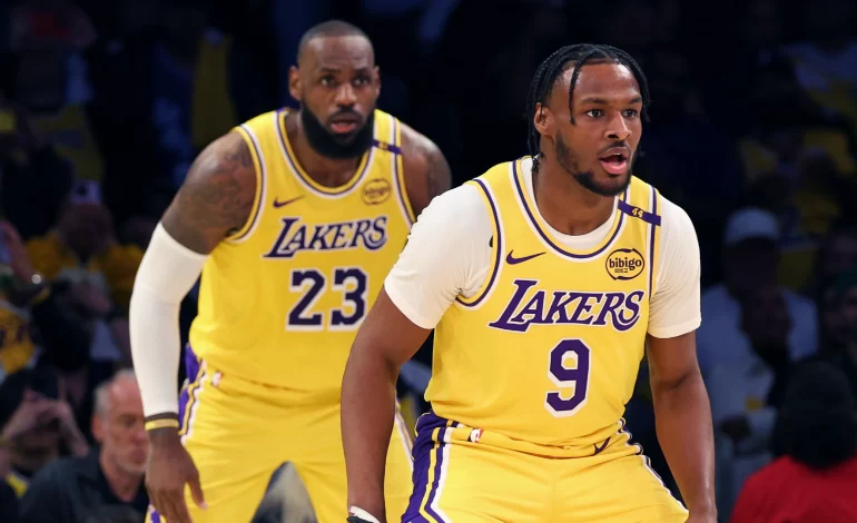  Historia en la NBA: LeBron y Bronny James se Convierten en el Primer Dúo Padre-Hijo en Jugar Juntos