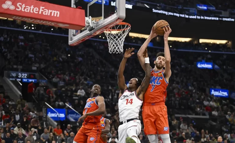  Los Clippers Continúan en Crisis: El Thunder se Lleva la Victoria en Inglewood